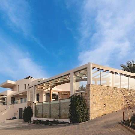 Minimalist Mediterranean Blue Key Villa With Sea View & Infinity Heated Pool Agia Pelagia  Exterior foto